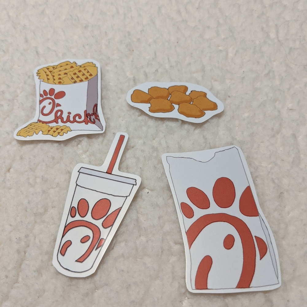 Chick fil A sticker pack